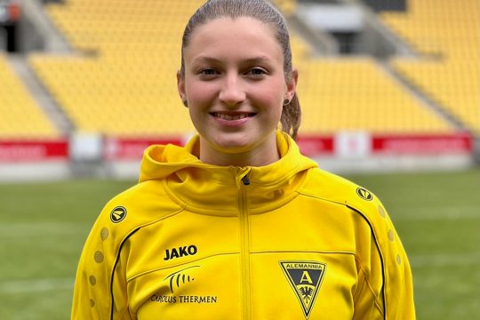 Jenny Schings wechselt von der Union Kelmis nach Aachen (Bild: Alemannia Aachen)