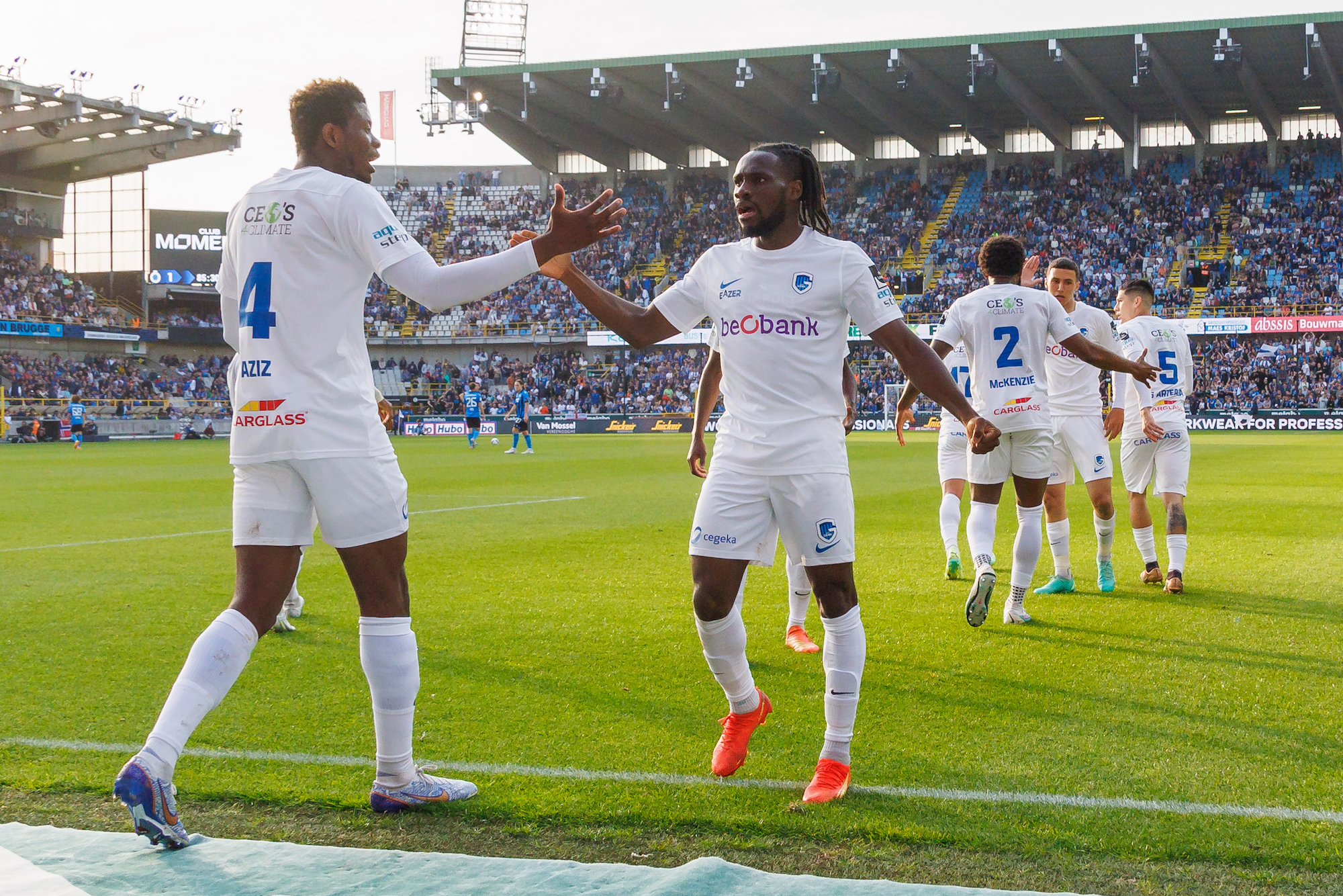 Joseph Paintsil (Racing Genk) traf zwei Mal (Bild: Kurt Desplenter/Belga)