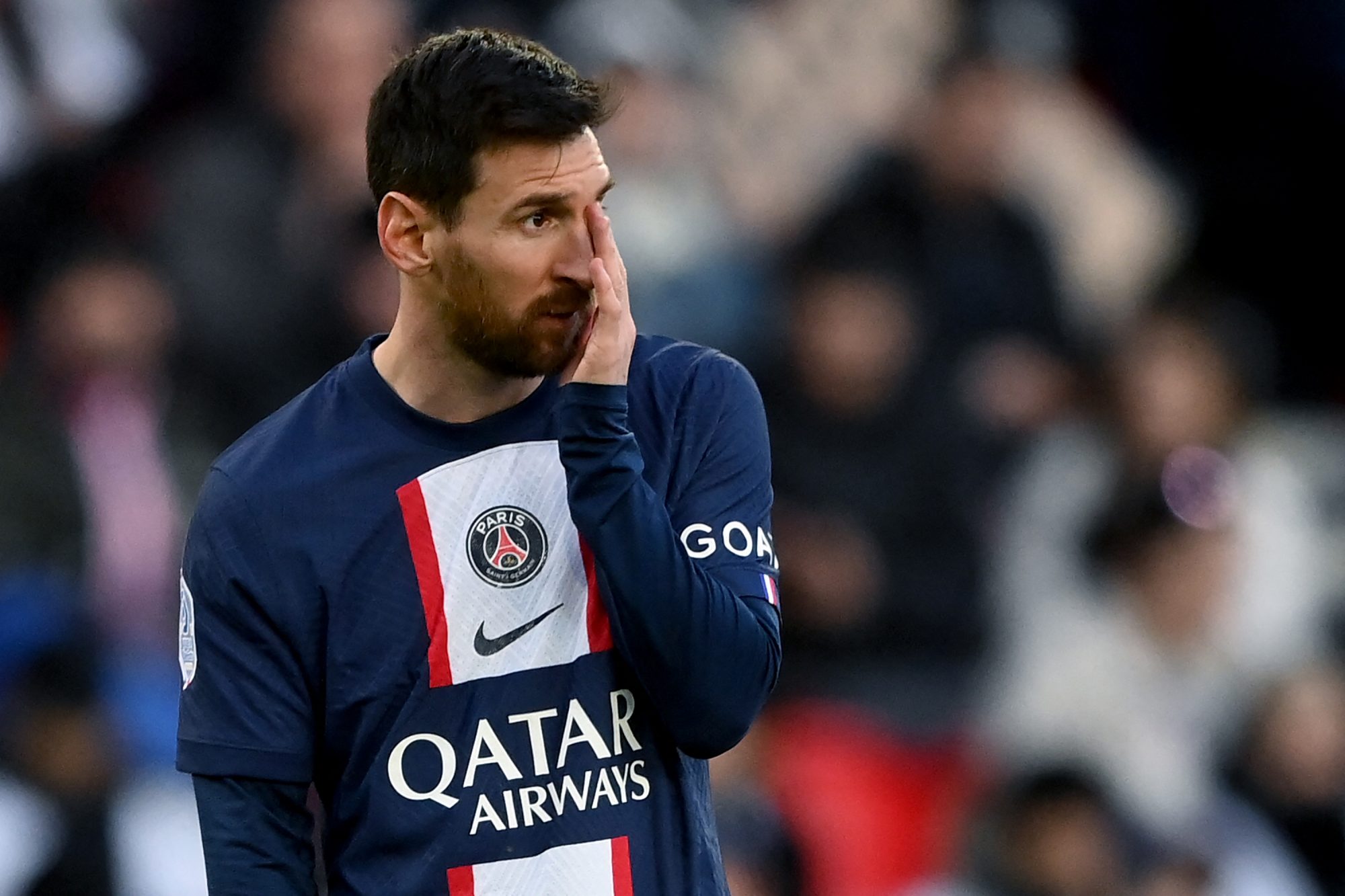 Lionel Messi im Trikot von Paris Saint-Germain (Bild: Franck Fife/AFP)
