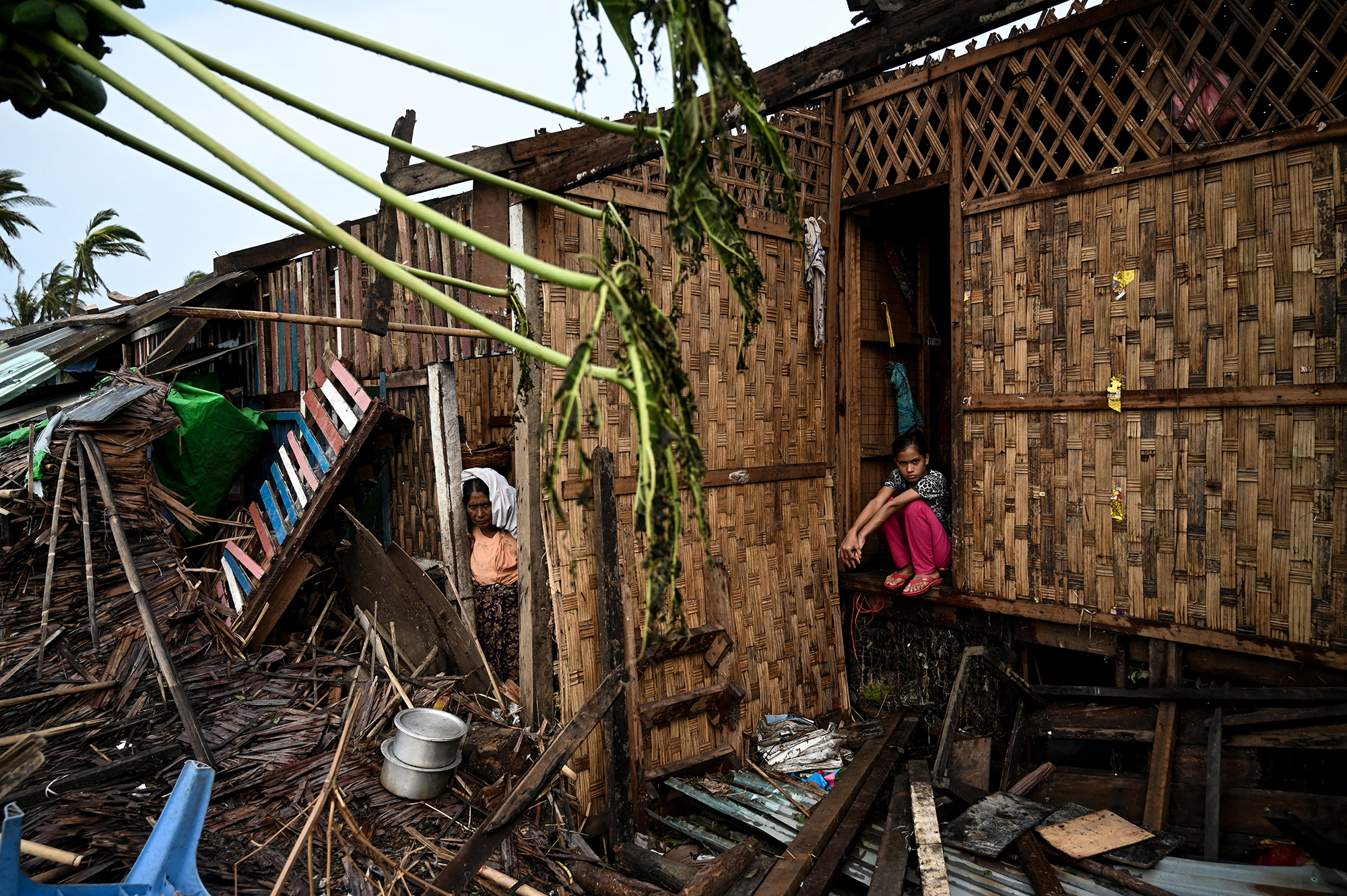 Myanmar nach dem verheerendem Zyklon "Mocha" (Bild: Sai Aung Main/AFP)