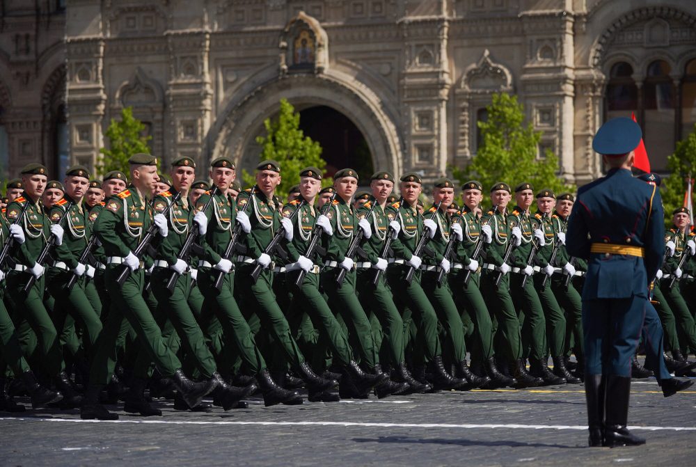 Militärparade am 9. Mai in Moskau (Bild: Moskva News Agency/AFP)