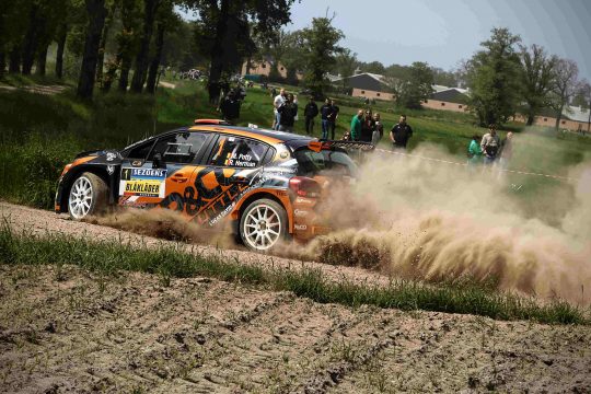 Maxime Potty/Renaud Herman holen sich bei der Sezoensrallye den nächsten Sieg (Bild: BRC)