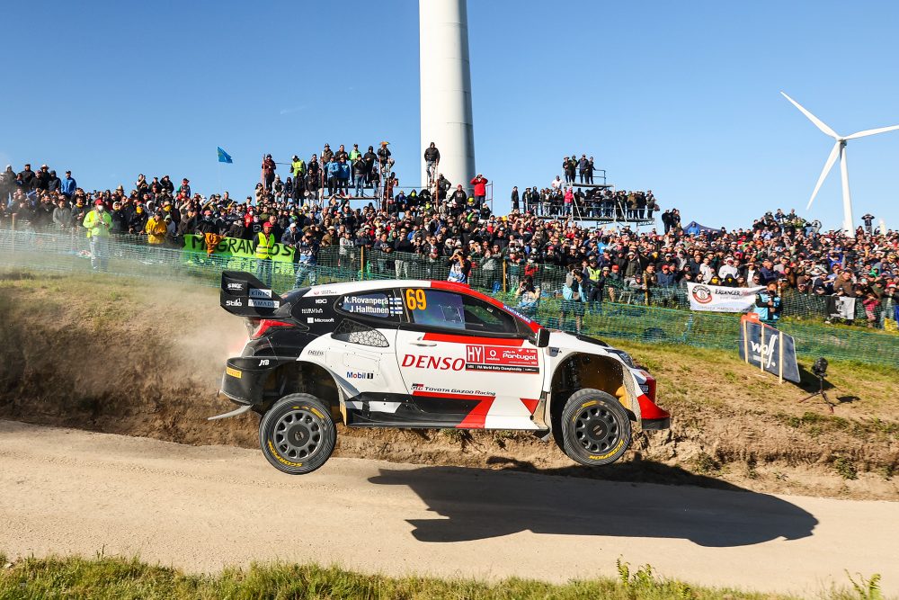 Kalle Rovanperä/Jonne Halttunen gewinnen die Rallye Portugal (Bild: Toyota Gazoo Racing WRT)