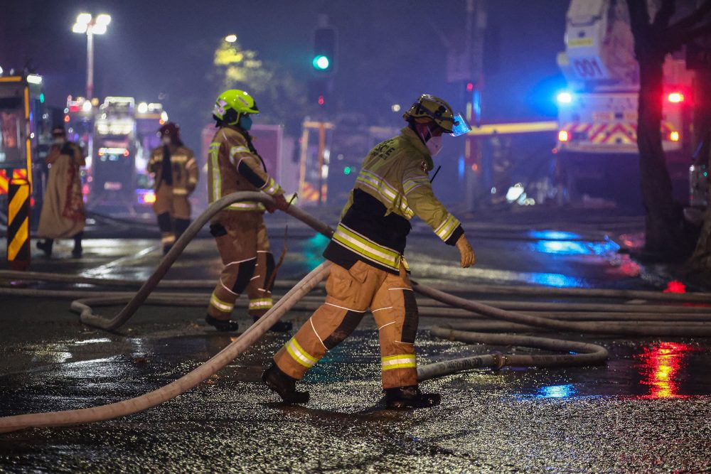 Großbrand in Sydney (Bild: David Gray/AFP)