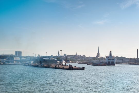 Hafen der estnischen Hauptstadt Tallinn