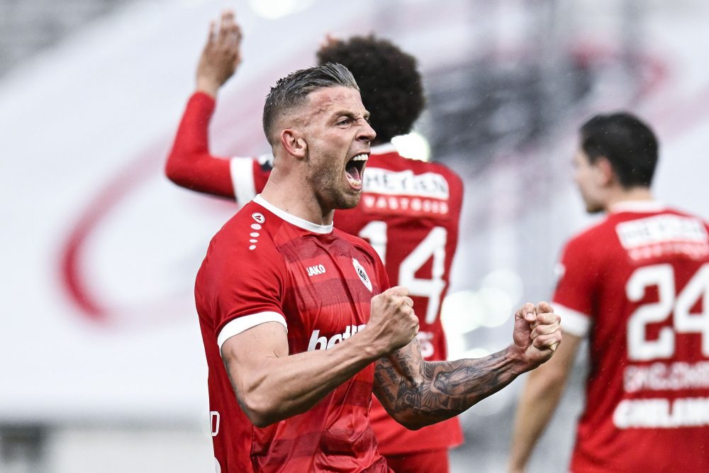 Toby Alderweireld und der Royal Antwerp FC setzen sich an die Spitze der Champions Play-offs (Bild: Tom Goyvaerts)