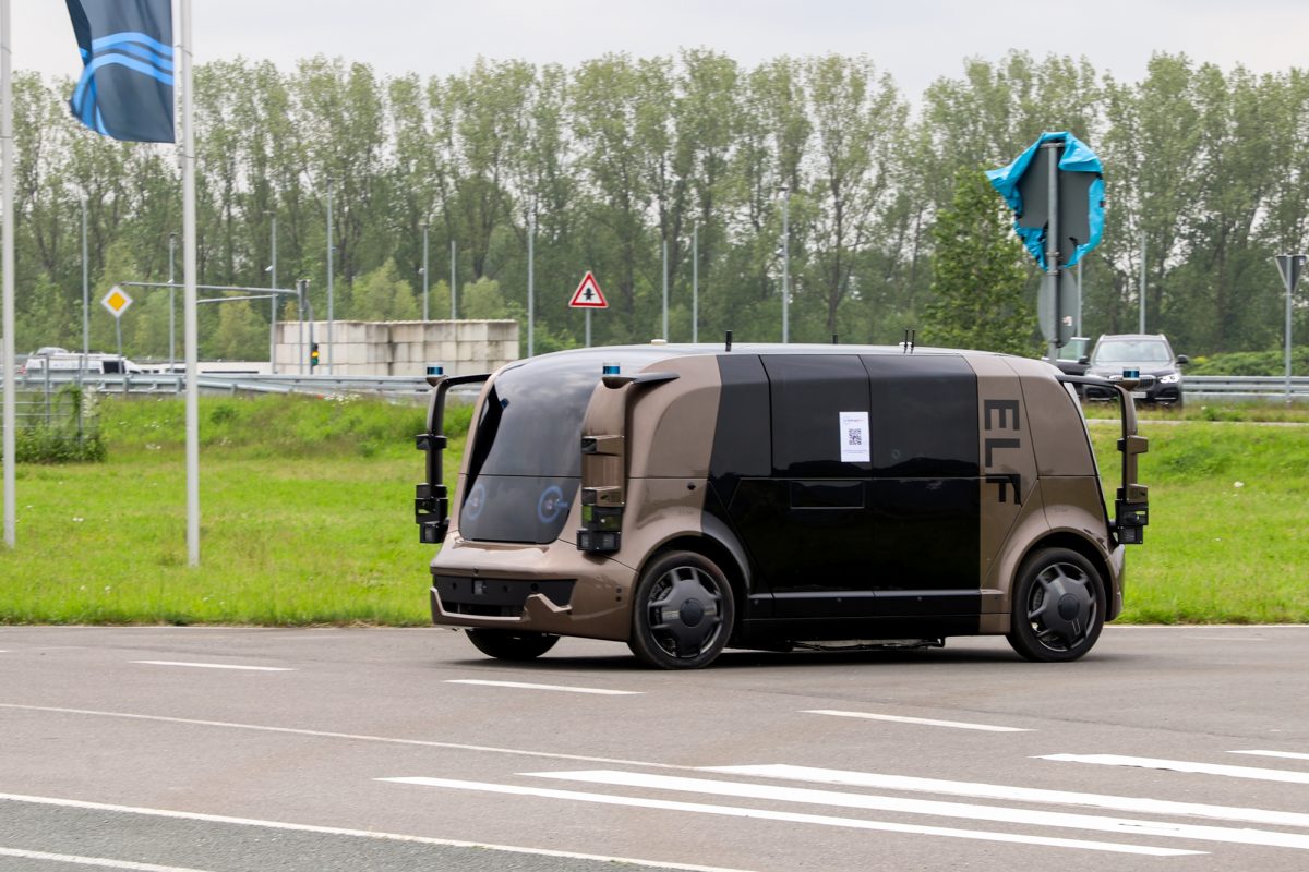 Unicaragil zeigt seine vier fahrerlosen Fahrzeuge in Aldenhoven