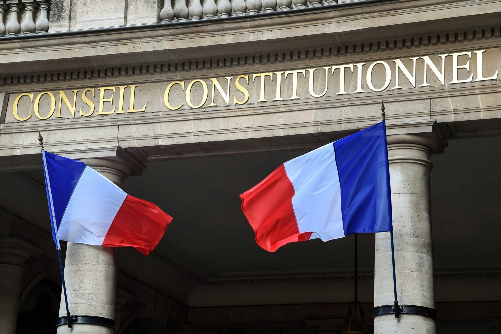 Der Sitz des französischen Verfassungsrats in Paris (Bild: Bertrand Guay/AFP)