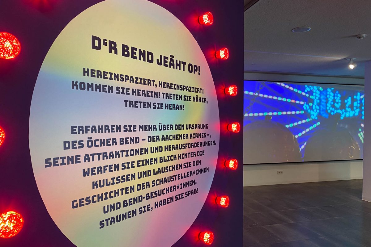 Ausstellung "Der Bend ist auf" (Bild: Simonne Doepgen/BRF)