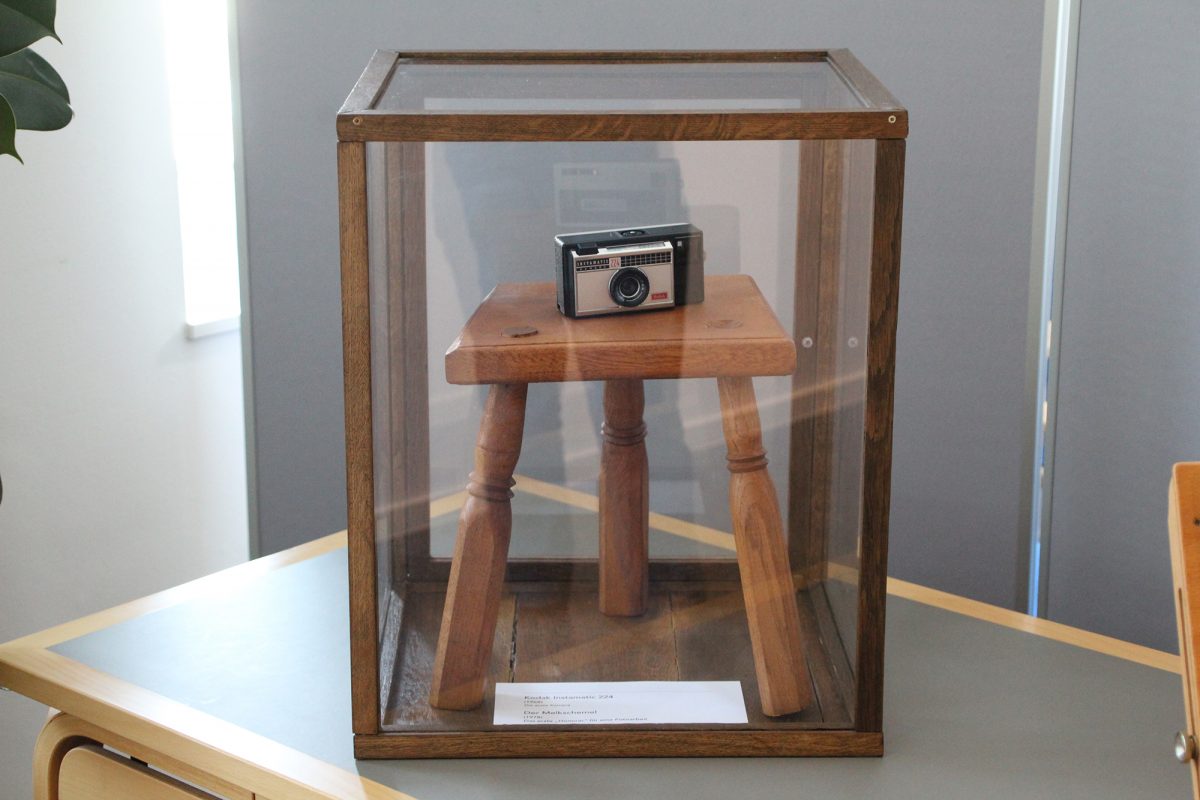 Die Kodak Instamatic, die Johannes Weber als Kind geschenkt bekam (Bild: Dogan Malicki/BRF)