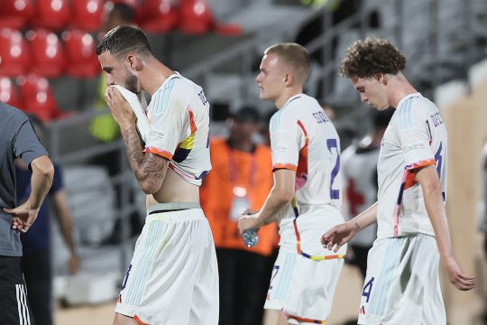 Schluss für Belgien bei der U21-Fußball-Europameisterschaft (Bild: Bruno Fahy/Belga)