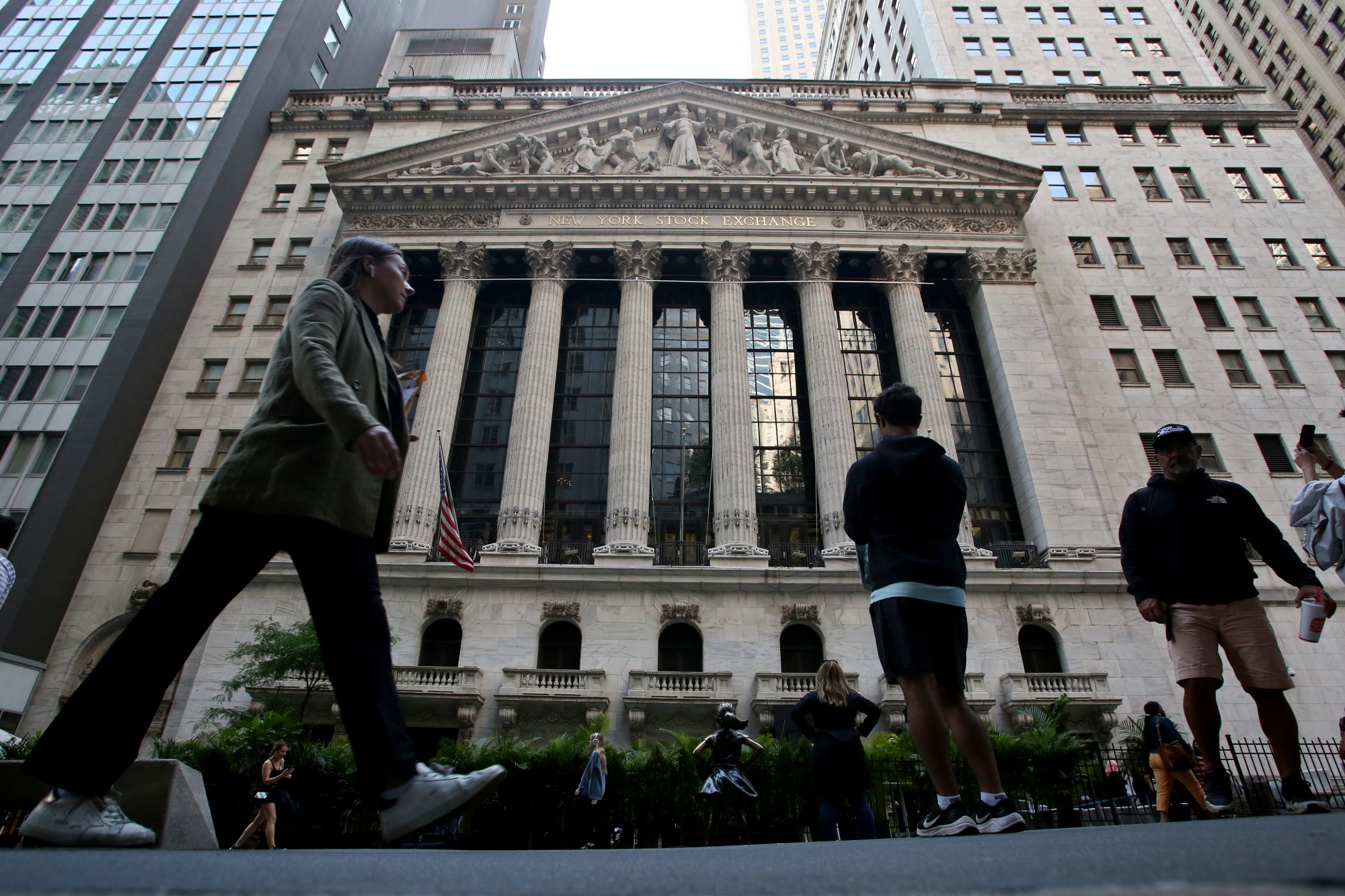 Börse in New York City (Bild: Leonardo Munoz/AFP)