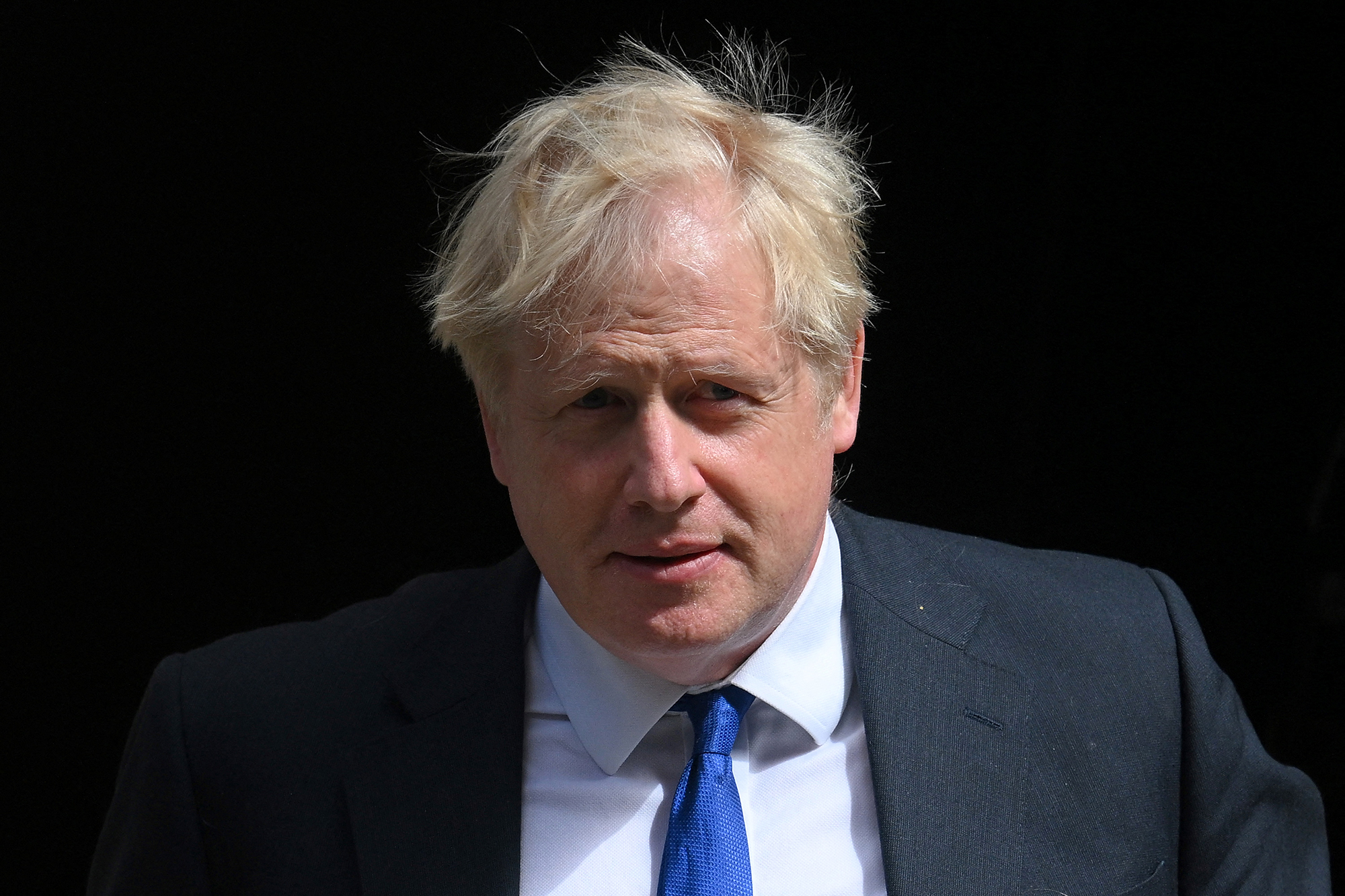 Der britische Ex-Premier Boris Johnson (Archivbild: Daniel Leal/AFP)