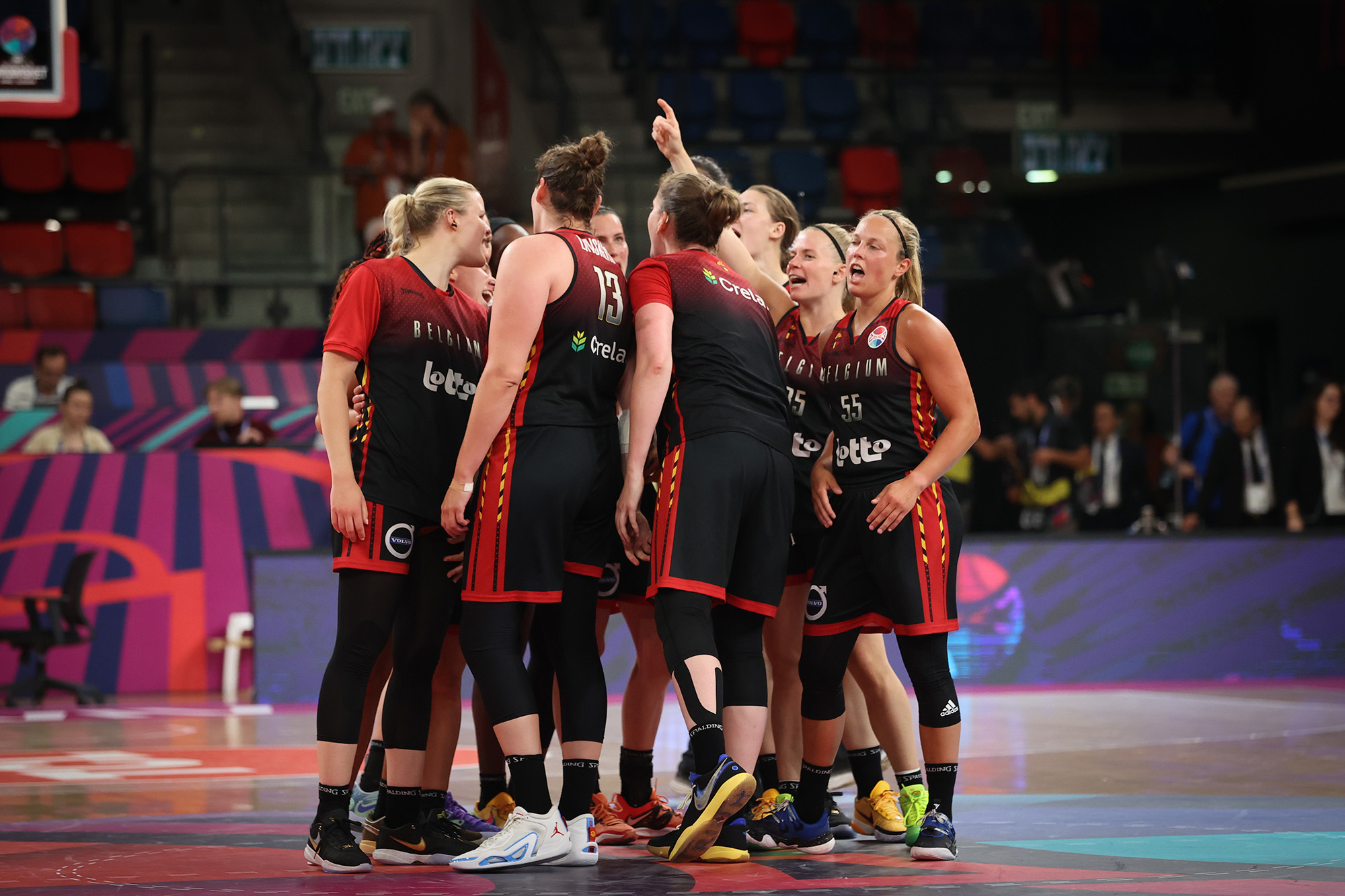 Handball-EM: Belgian Cats feiern ihren Sieg gegen Tschechien (Bild: Virginie Lefour/Belga)
