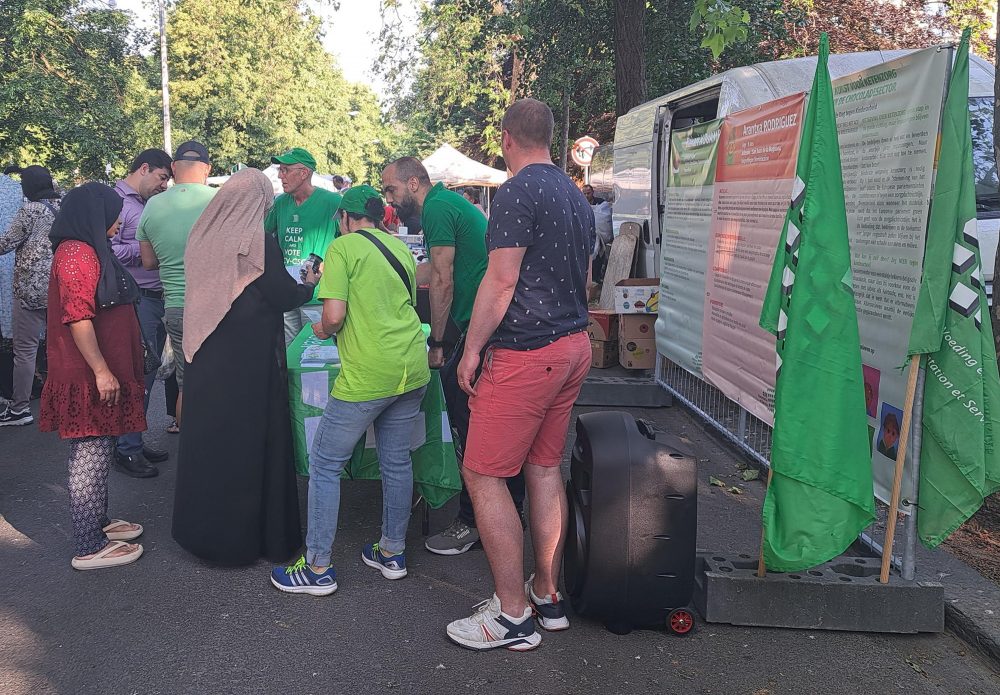 CSC protestiert gegen Kinderarbeit bei Kakao-Herstellung (Bild: Timon Ramboer:belga)