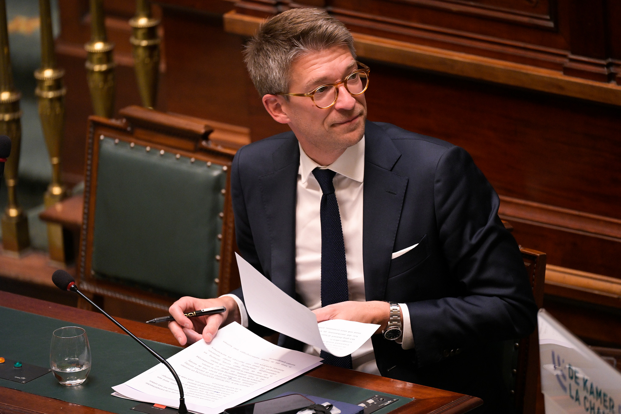 Wirtschaftsminister Pierre-Yves Dermagne (Bild: Laurie Dieffembacq/Belga)