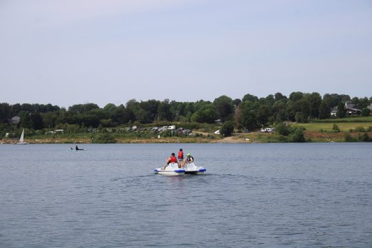 Eröffnung der Freibadsaison in Bütgenbach (Bild: Michaela Brück/BRF)