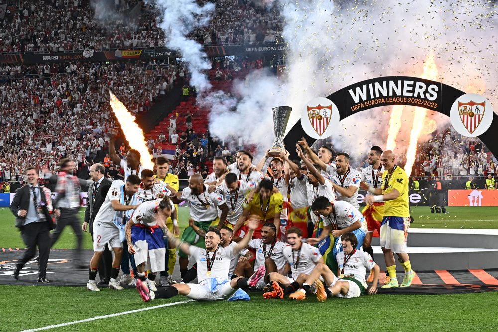 Sieg des FC Sevilla in der Europa League (Bild: Joe Klamar/AFP)