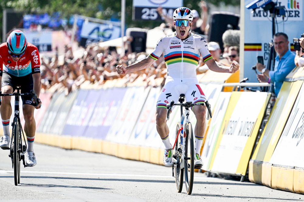 Remco Evenepoel holt sich den Landesmeistertitel (Bild: Tom Goyvaerts/Belga)