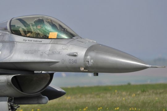 F-16-Jet in Spangdahlem