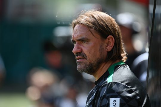 Trainer Daniel Farke