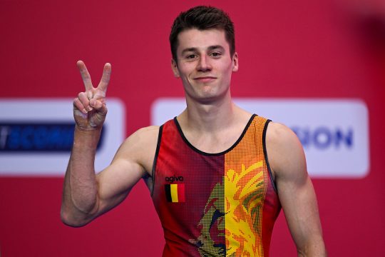 Turner Maxime Gentges aus Malmedy (Bild: Laurie Dieffembacq/Belga)