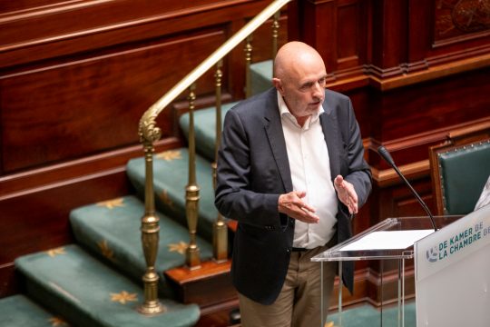 Georges Dallemagne von Les Engagés (Bild:Hatim Kaghat/Belga)