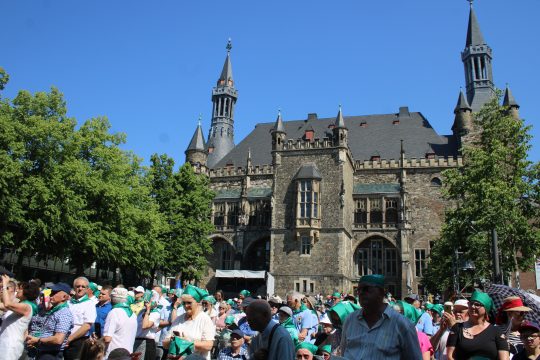 Heiligtumsfahrt Aachen 2023 (Bild: Michaela Brück/BRF)