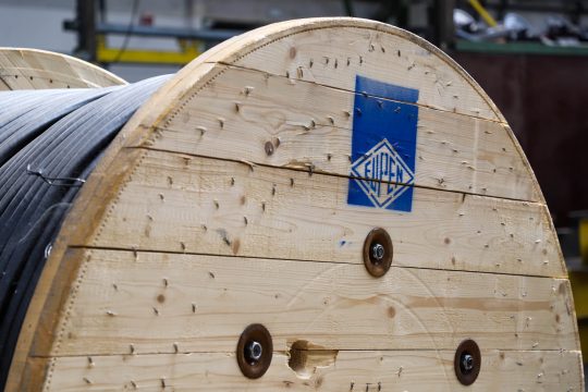 Kabelwerk Eupen - fast zwei Jahre nach den Überschwemmungen (Bild: Julien Claessen/BRF)