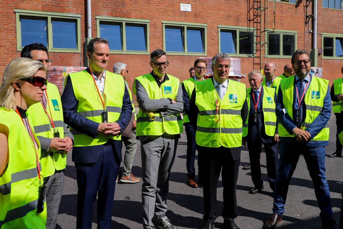 Kabelwerk Eupen - fast zwei Jahre nach den Überschwemmungen (Bild: Julien Claessen/BRF)