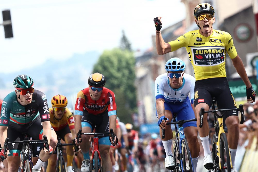 Zielankunft der dritten Etappe des Critérium du Dauphiné (Bild: Anne-Christine Poujoulat/AFP)