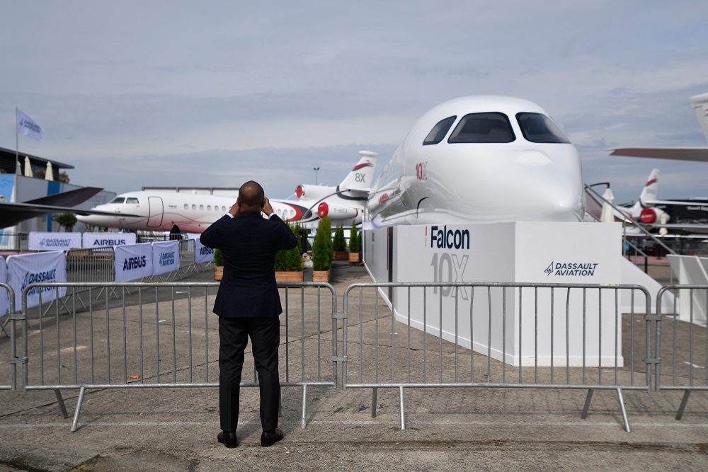 Luft- und Raumfahrtmesse in Le Bourget bei Paris (Bild: Julien De Rosa/AFP)