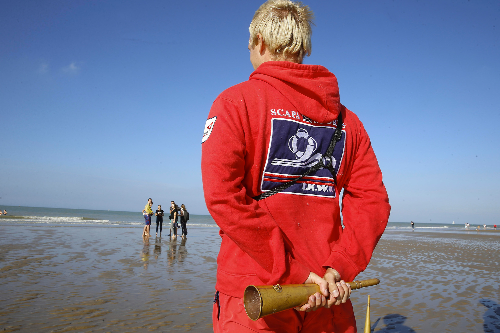 Rettungsschwimmer in Ostende (Archivbild: Nicolas Maeterlinck/Belga)
