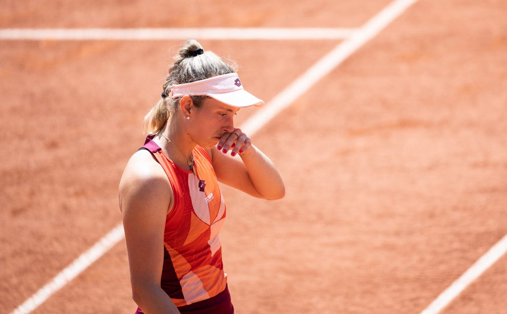 Elise Mertens am 4.6. bei Roland Garros (Bild: Benoit Doppagne/Belga)