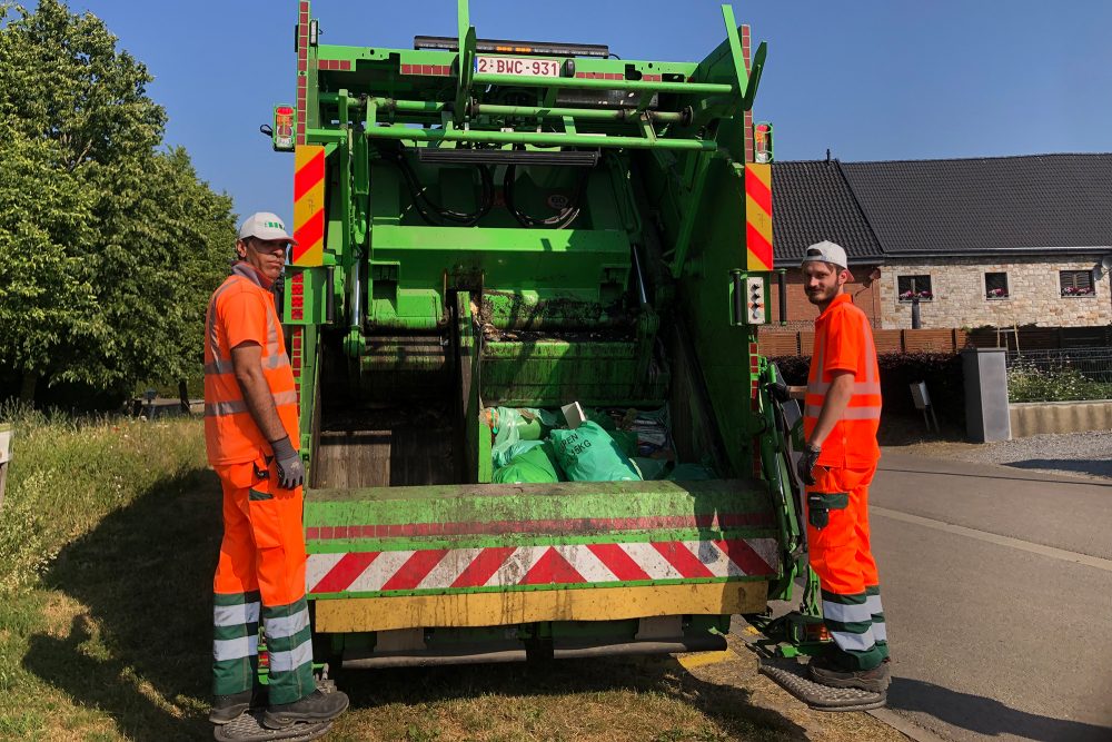 Die BISA-Mitarbeiter bei der Arbeit (Archivbild: Dogan Malicki/BRF)