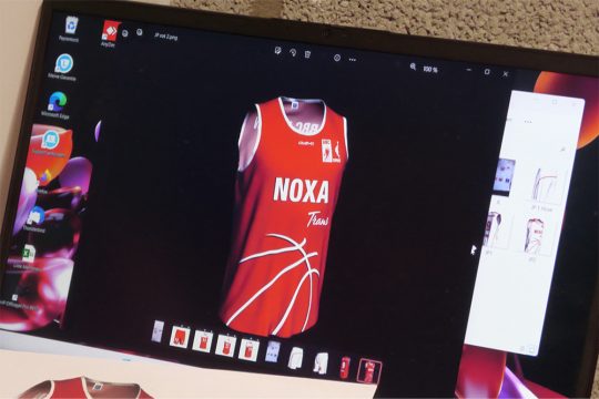 Neue Trikots des BBC Eupen