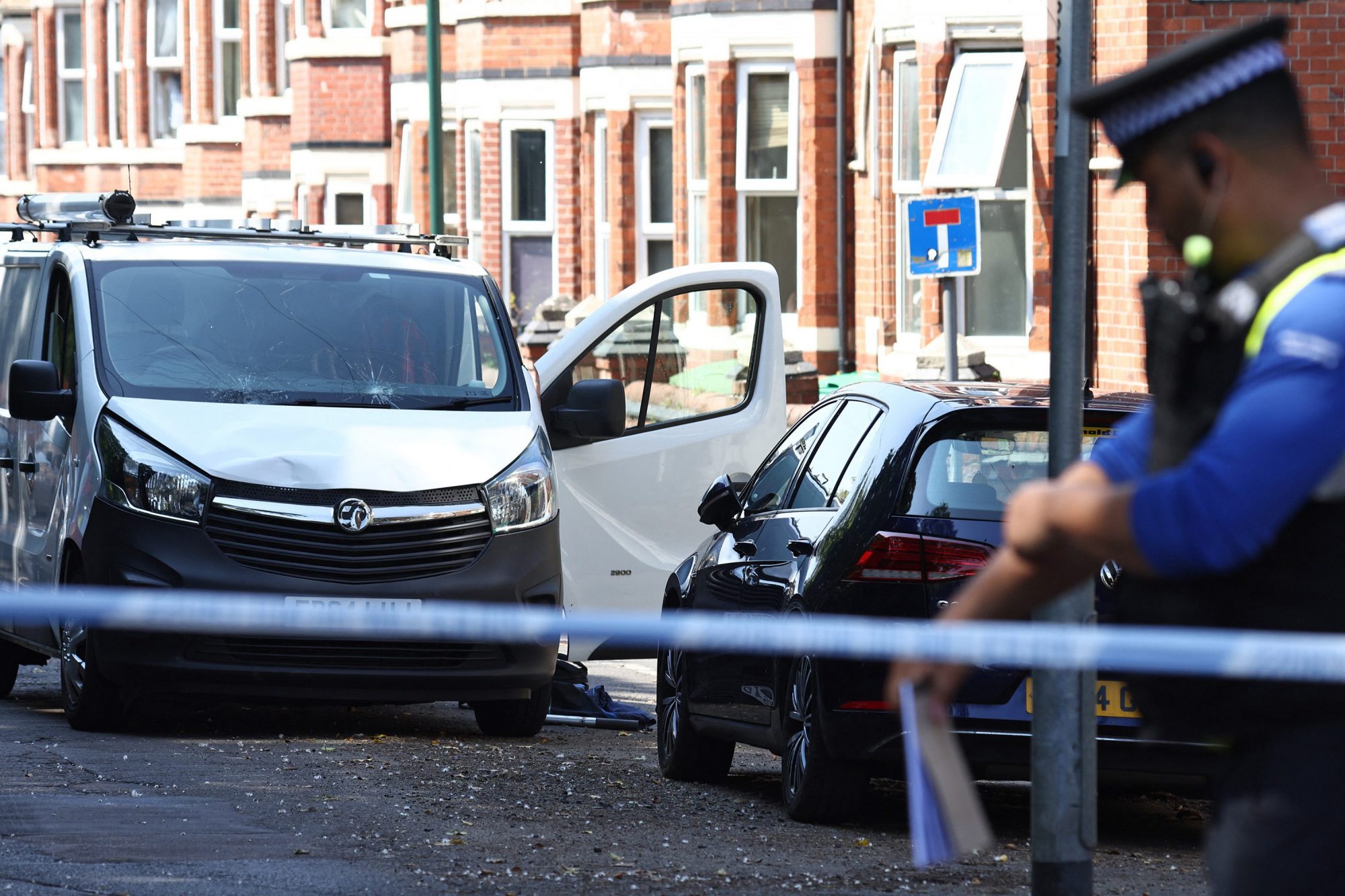 Anschlag in Nottingham (Bild: Darren Staples/AFP)