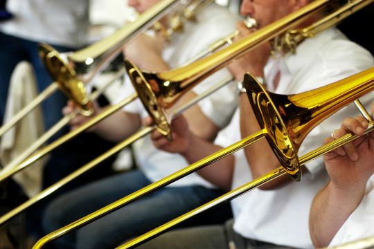 Posaune spielen