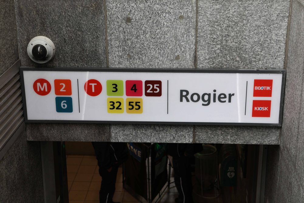 Brüsseler Metro-Station Rogier