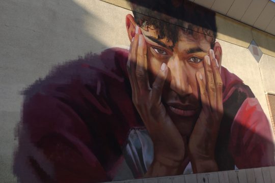 Porträt von Sanda Dia in Löwen (Bild: Ine Gillis/Belga)