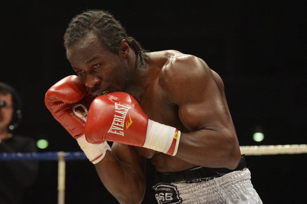 Sugar Jackson bei der Boxgala in Gent 2013 (Bild: David Stockman/Belga)