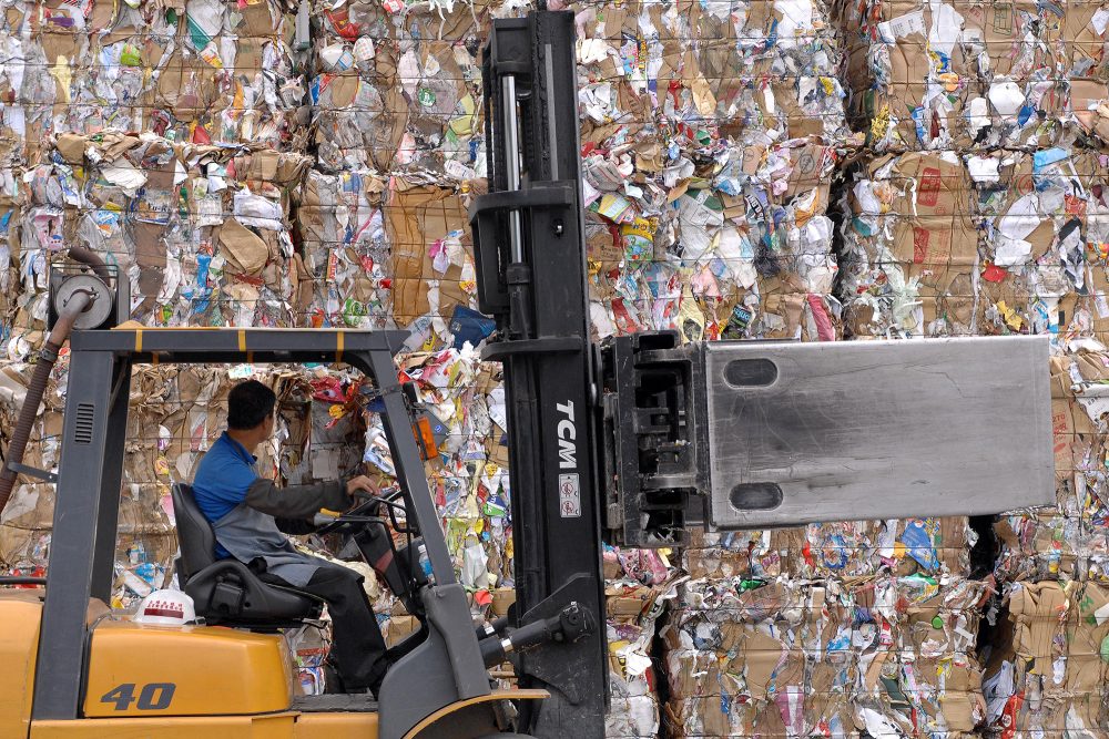 Recycling Center in Taoyuan, im Norden von Taiwan (Illustrationsbild: Sam Yeh/AFP)