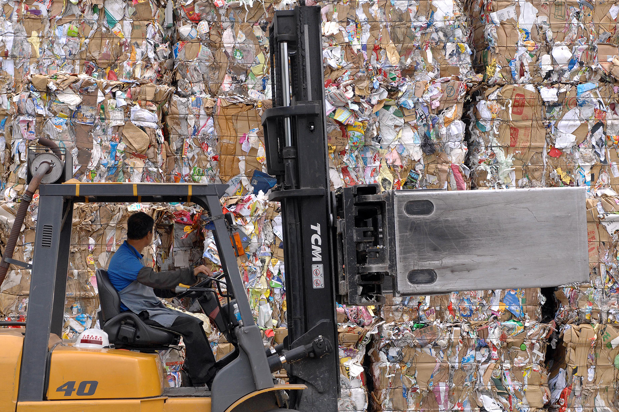 Recycling Center in Taoyuan, im Norden von Taiwan (Illustrationsbild: Sam Yeh/AFP)