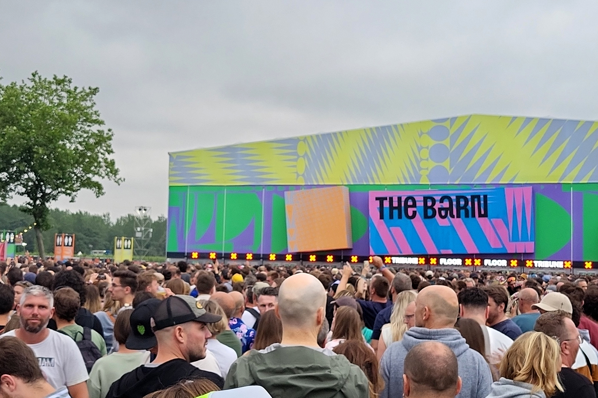 "The Barn" bei Rock Werchter (Bild: Christophe Ramjoie/BRF)