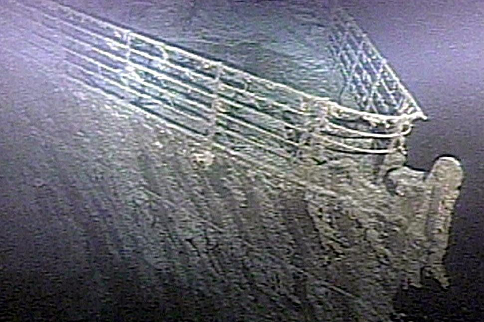 Wrack der "Titanic" am Meeresboden des Atlantik (Bild: RMS Titanic Inc./Discovery Channel/EPA)