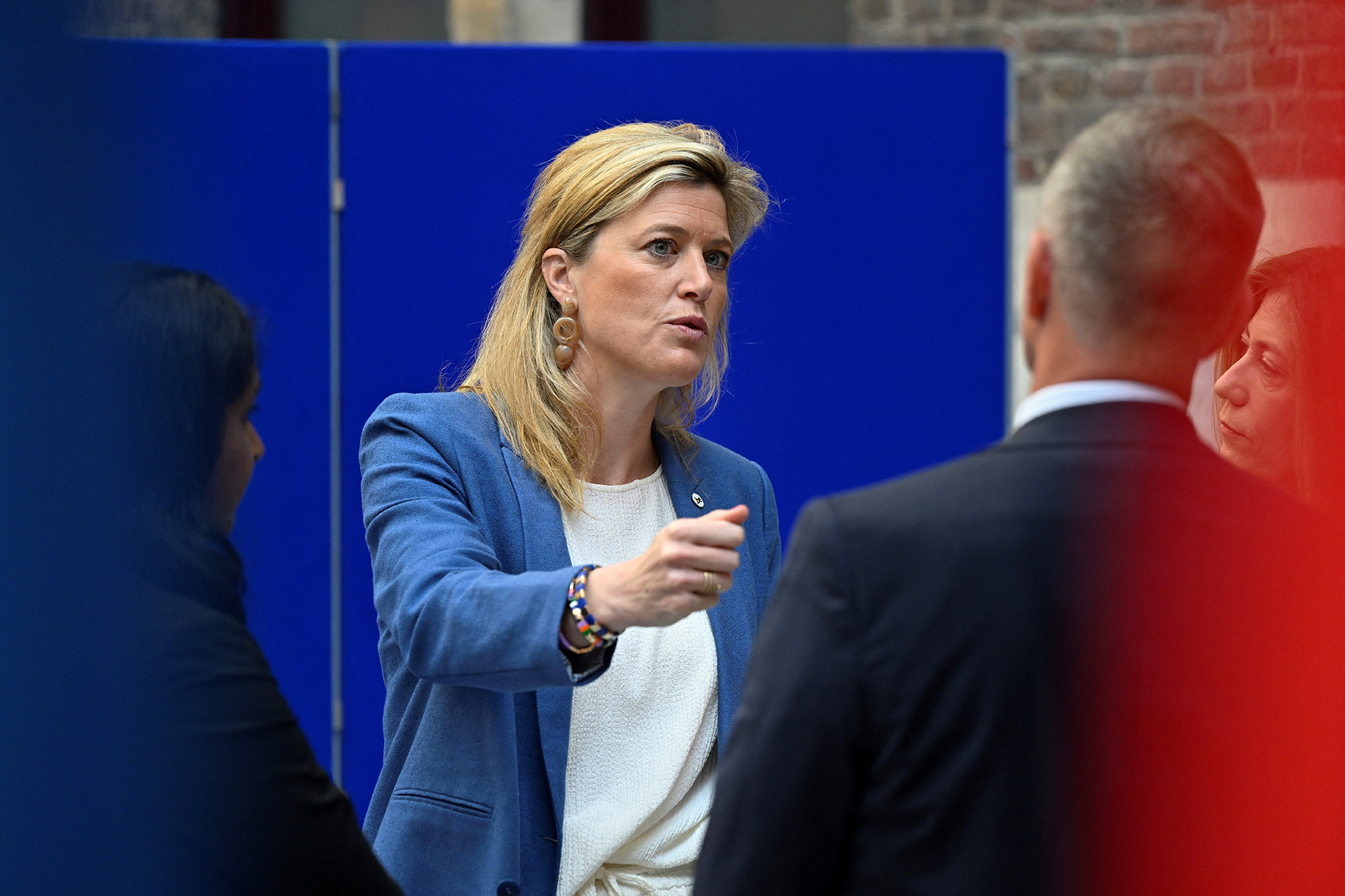 Innenministerin Annelies Verlinden (Bild: John Thys/AFP)