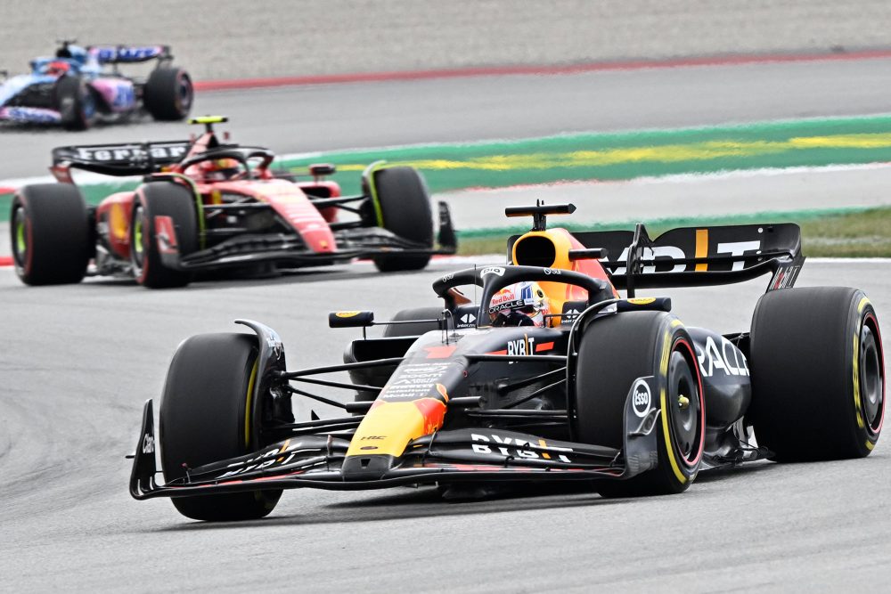 Max Verstappen beim Formel-1-Rennen von Barcelona (Bild: Javier Soriano/AFP)