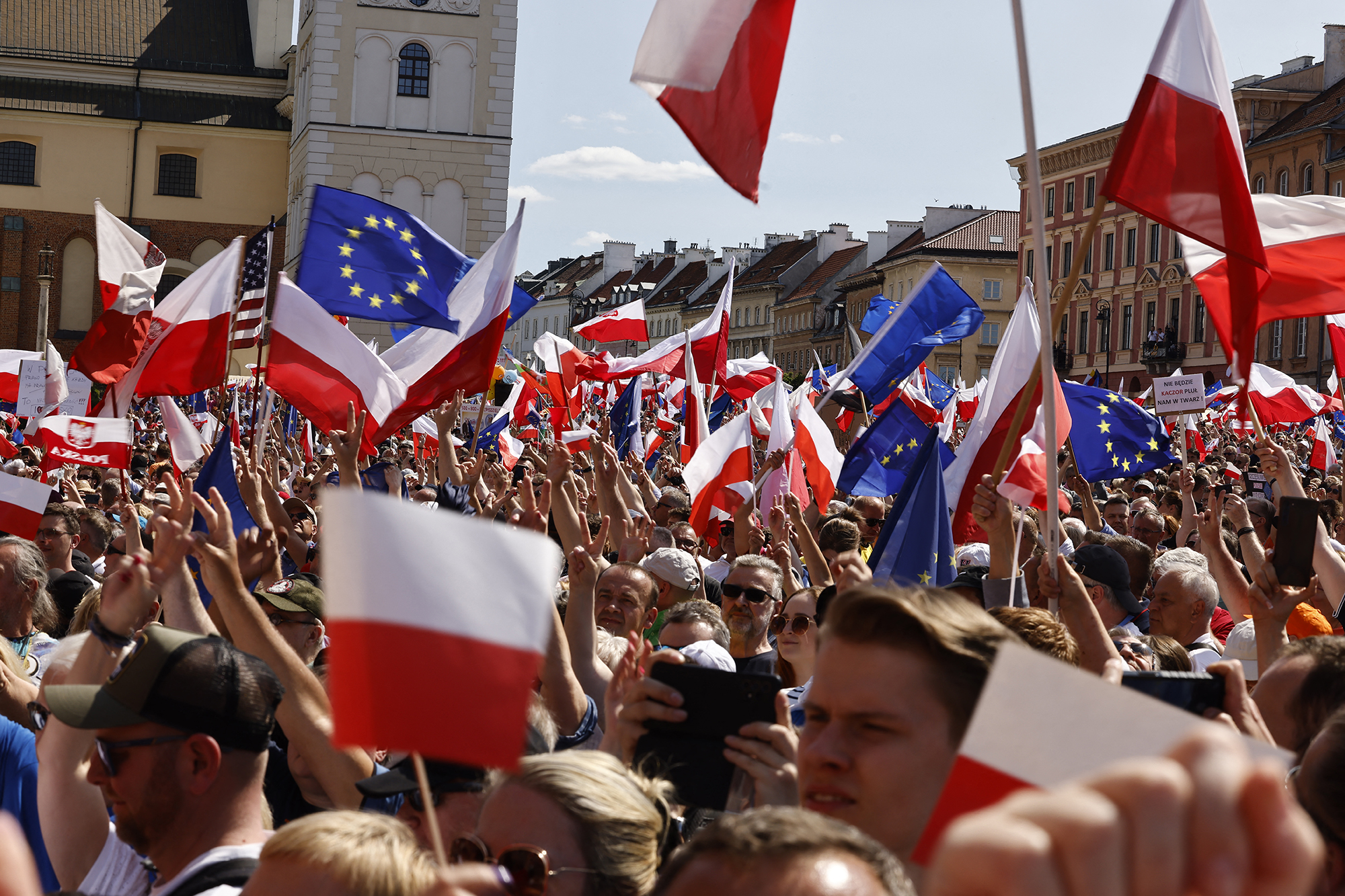 Großdemo am Sonntag in Warschau