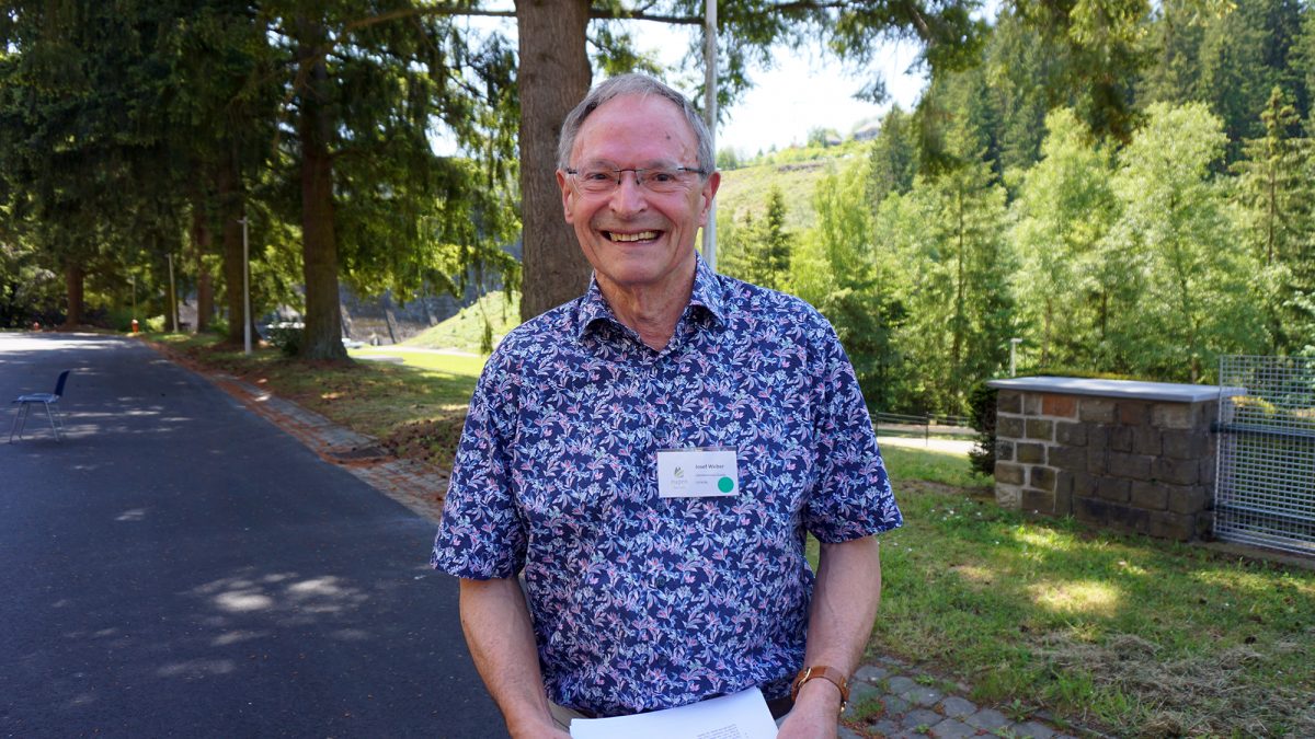  Joseph Weber - Gästebetreuer an der Aufbereitungsanlage Bild: Dogan Malicki/BRF) 