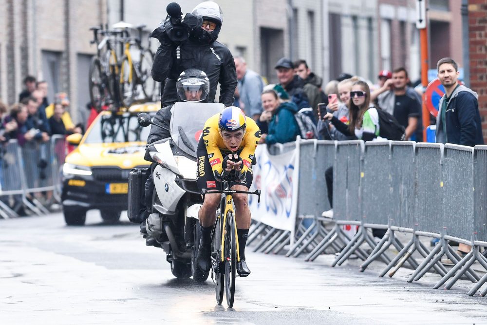 Wout van Aert ist neuer Landesmeister im Zeitfahren (Bild: Goyvaerts/Belga)